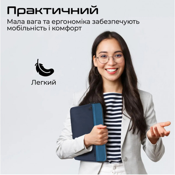 Фото - Чехол для ноутбука Promate limber-sb.blue
