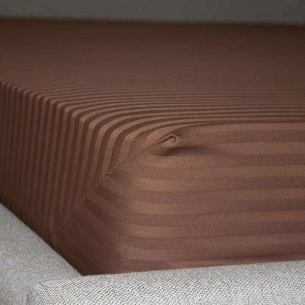 Фото - Простынь двуспальная ТЕП 180х200 см Chocolate (2-04799_34330)