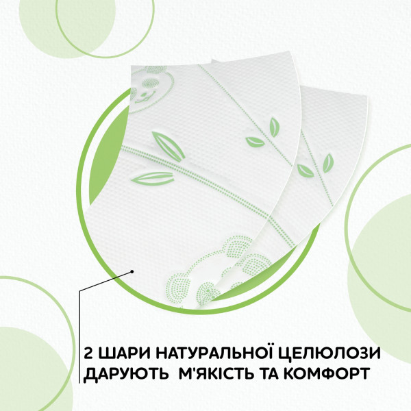 Фото - Туалетная бумага Сніжна панда Classic 2 слоя 32 рулона (4820183971593)