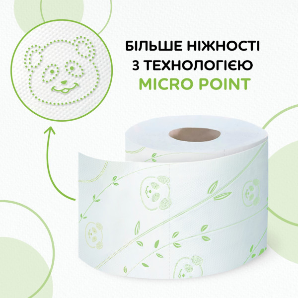 Фото - Туалетная бумага Сніжна панда Classic 2 слоя 32 рулона (4820183971593)