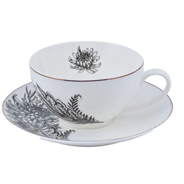 Фото - Чашка Astera Charm Floral Black 400 мл (A0530-CS410-C) Фото - Чашка Astera Charm Floral Black 400 мл (A0530-CS410-C)