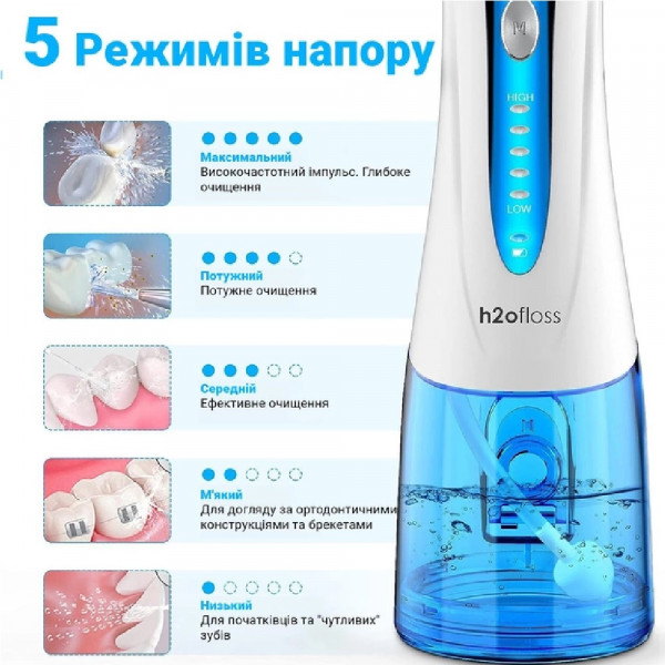 Фото - Іригатор H2OFloss HF-9Р White