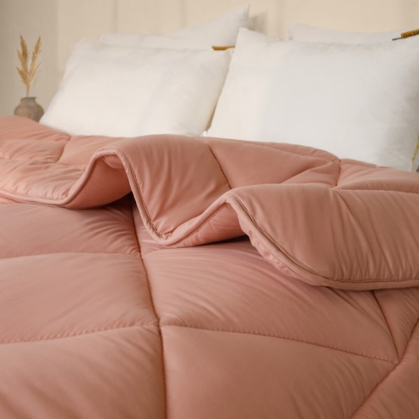 Фото - Ковдра всесезонна двоспальна MirSon №1735 Eco Light Coral Silk Kapok 172x205 см (2200003710045)