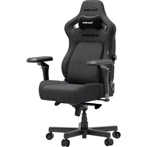 Фото - Кресло для геймеров Anda Seat Kaiser 4 V2 Size XL Dark Gray Fabric (AD12YDDC-XLL-20-GB-CF-03) Фото - Кресло для геймеров Anda Seat Kaiser 4 V2 Size XL Dark Gray Fabric (AD12YDDC-XLL-20-GB-CF-03)