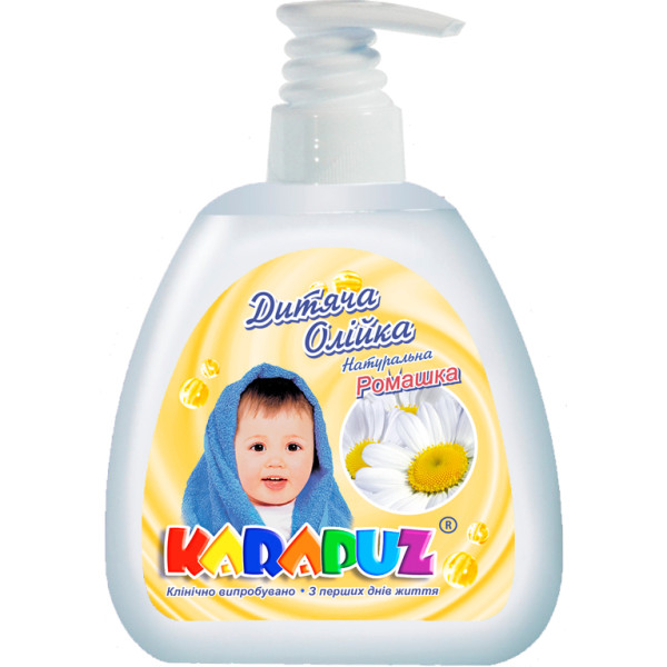Фото - Масло для тіла дитяче Карапуз 190 мл ромашка (4820019620183)