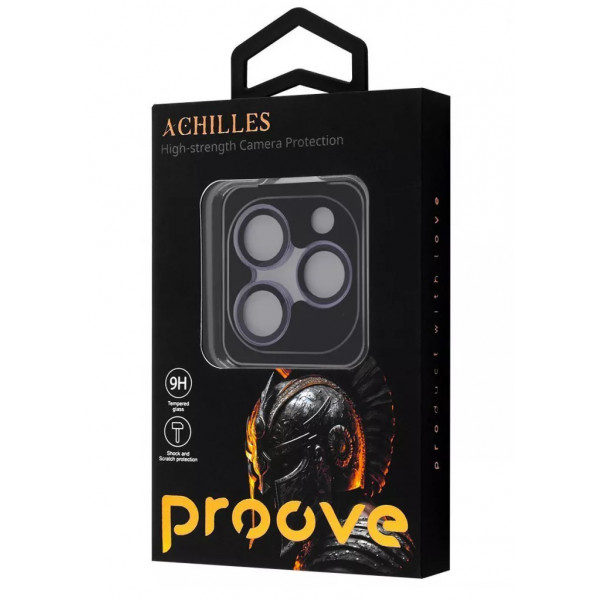 Фото - Захисне скло для смартфону Proove для камери Achilles iPhone 14 Pro/14 Pro Max Gold (CPPAIP14PM13)