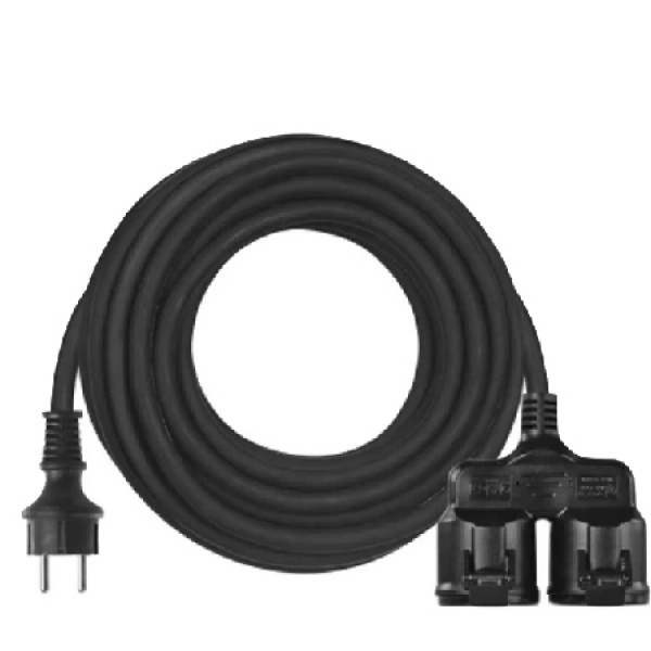 Фото - Подовжувач 220В EMOS P0703, 2 розетки, 20 м.