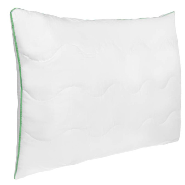 Фото - Подушка стандартна FAM' HOME Алоє вера стьобана, окантована 50х70 (МІС19АV)