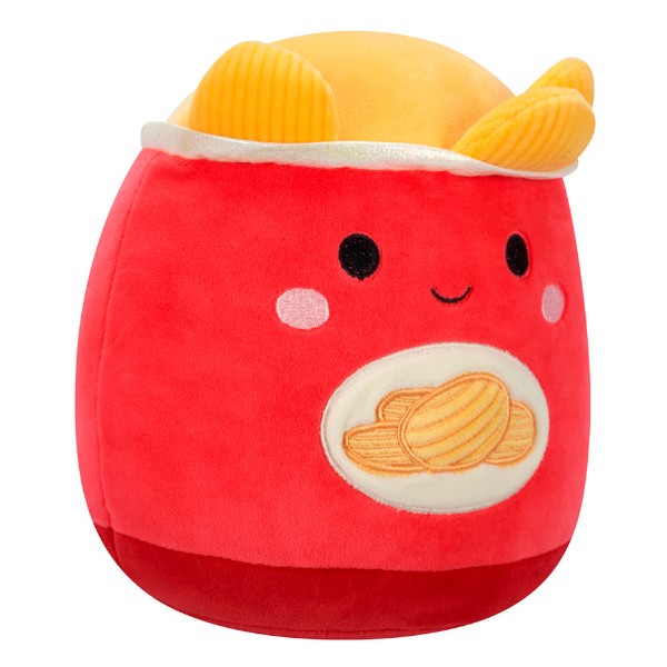 Фото - Мягкая игрушка животное SQUISHMALLOWS КАРТОФЕЛЬНЫЕ ЧИПСЫ ЭНСЕЛ 19 см (SQCR06616)