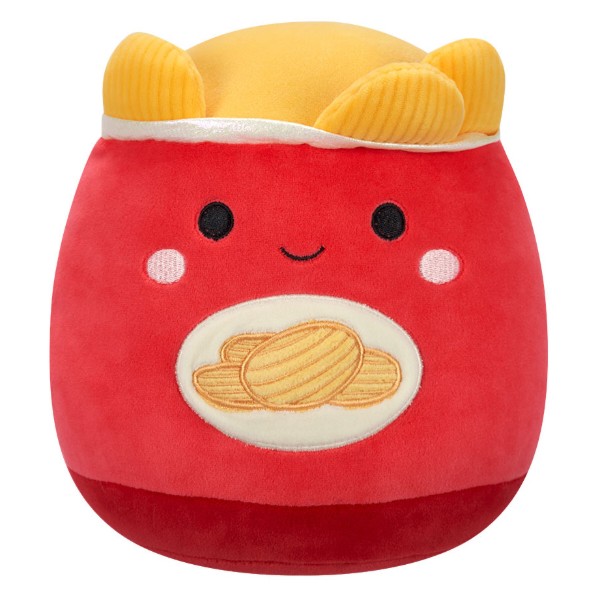 Фото - Мягкая игрушка животное SQUISHMALLOWS КАРТОФЕЛЬНЫЕ ЧИПСЫ ЭНСЕЛ 19 см (SQCR06616)