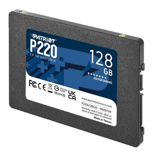 Фото - SSD-накопитель внутренний Patriot P220 128GB 2.5" SATAIII TLC (P220S128G25)