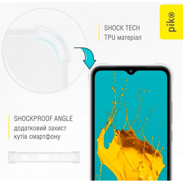 Фото - Чохол для смартфону Piko Shockproof for Xiaomi Redmi A1 Light (1283126566677)