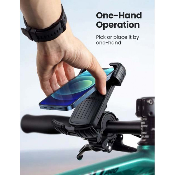 Фото - Держатель для мобильного устройства UGREEN LP494 Bike Phone Mount Gray (60548)