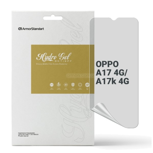 Фото - Захисна плівка для смартфону Armorstandart Anti-spy for OPPO A17 4G/A17k 4G (ARM64838)
