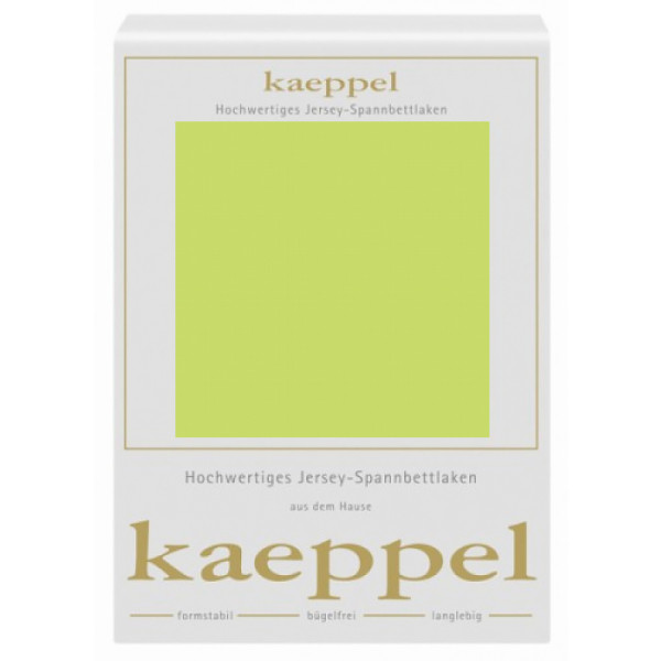 Фото - Простынь односпальная Kaeppel на резинке 331 зеленое яблоко 90-100х200 (1671-Е31)