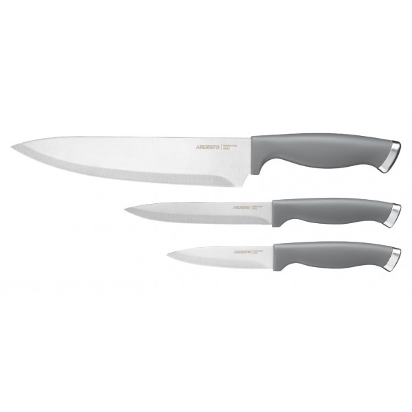 Фото - Набір ножів Ardesto Gemini Gourmet 3 пр. (AR2103GR)