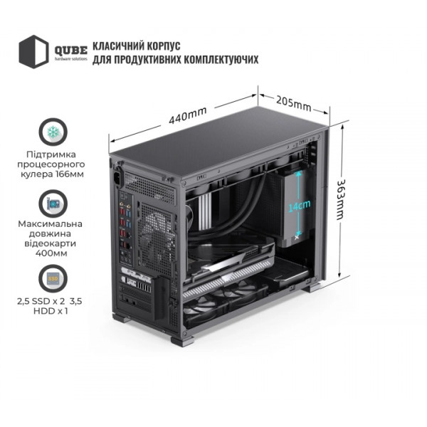 Фото - Корпус Jonsbo D31 MESH Black