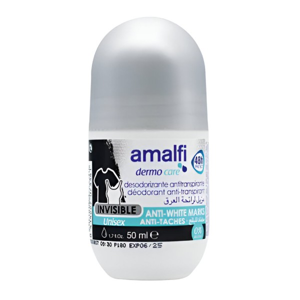 Фото - Дезодорант кульковий Amalfi Invisible 50 мл (ADMSIn50)