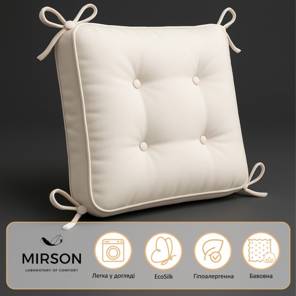 Фото - Подушка для стільця MirSon Ranforce Elite 17-4735 Caterina 50х50 см (2200006276111)