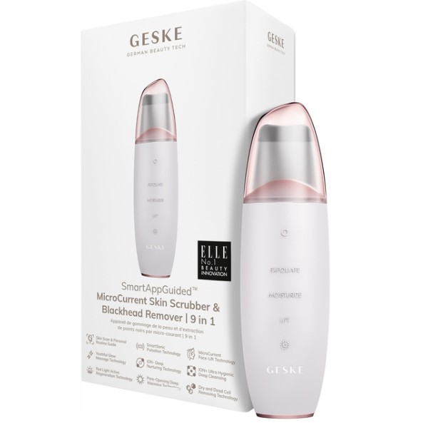 Фото - Прилад для чищення обличчя GESKE MicroCurrent Skin Scrubber & Blackhead Remover 9 в 1 (GK000044SL01)