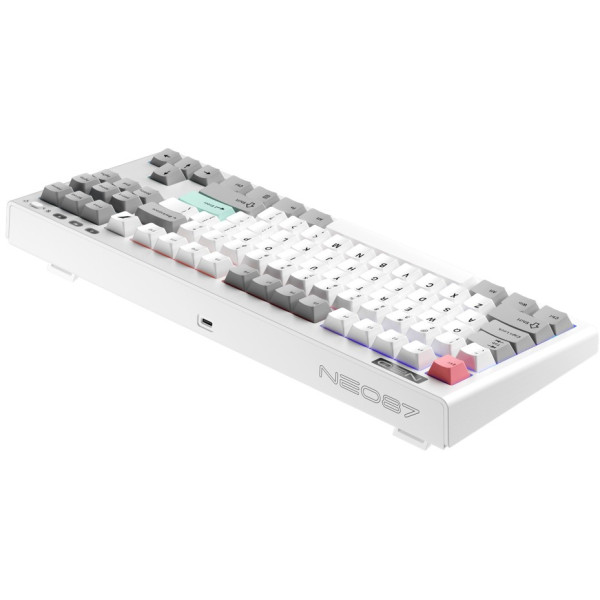 Фото - Клавиатура беспроводная игровая 1stPlayer NEO87 Wireless Frostwave (NEO87-FW-TLD)