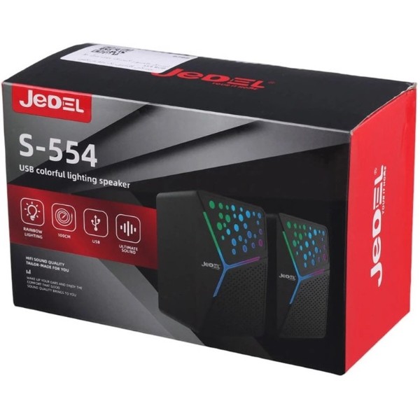 Фото - Компьютерная акустика компактная 2.0 Jedel S-554
