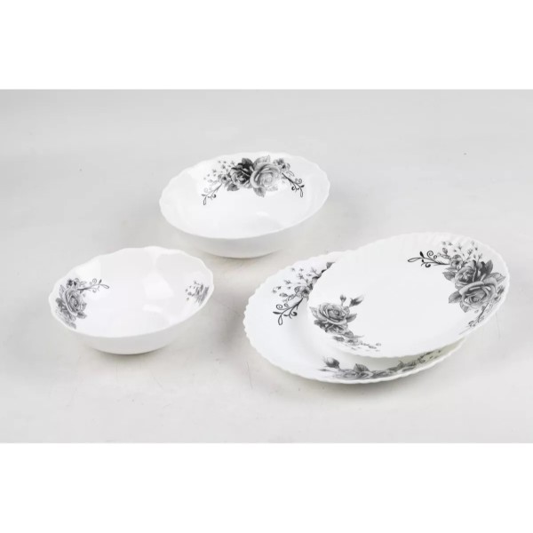 Фото - Салатник Vittora V-155GF Графические цветы Wave 155 мм