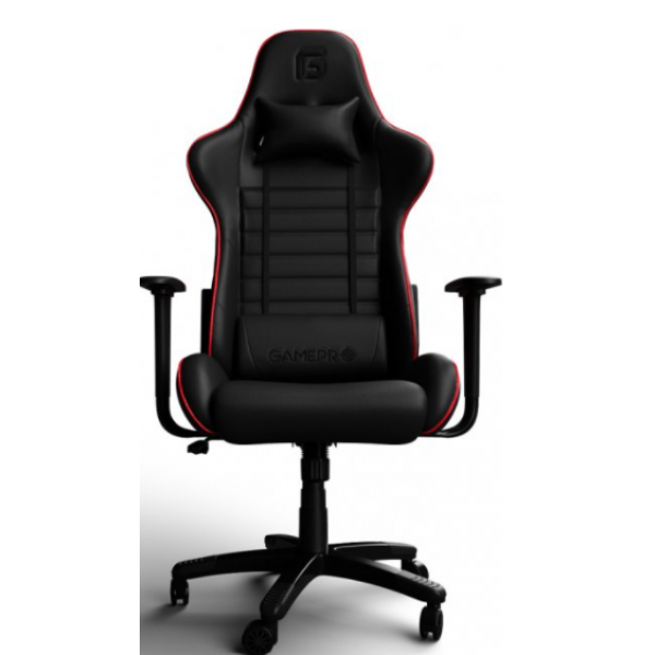 Фото - Кресло для геймеров GamePro Rush Black-Red (GC-575-Black-Red)