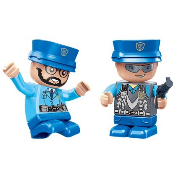 Фото - Пластиковий конструктор Banbao
"Поліція" (240 Ел.) Катер (7028)