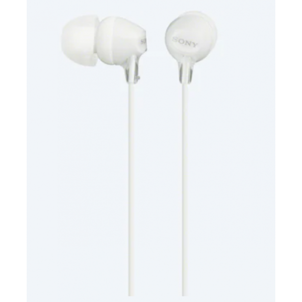 Фото - Навушники вкладиші Sony MDR-EX15AP White (MDREX15APW.CE7)
