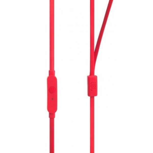 Фото - Навушники вкладиші JBL T110 Red (JBLT110RED)