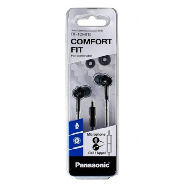 Фото - Наушники вкладыши Panasonic RP-TCM115GC-K
