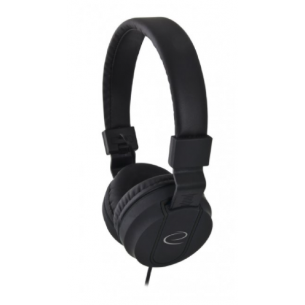 Фото - Наушники полноразмерные проводные Esperanza Bongo Black (EH212K)