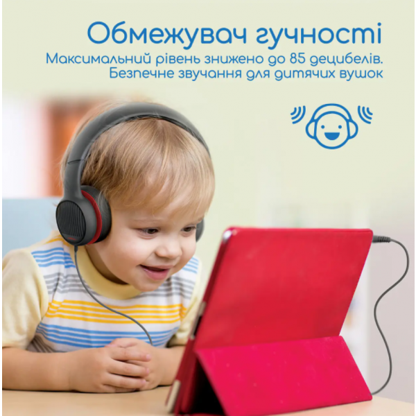 Фото - Навушники накладні дротові Promate Simba Onyx