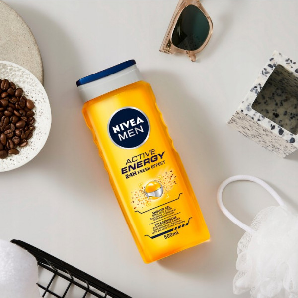 Фото - Гель для душа NIVEA 3в1 Активная Энергия муж. 500мл
