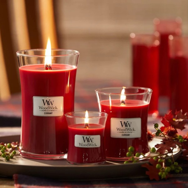 Фото - Свеча стекло Woodwick Mini Pomegranate (Гранат) 85г (1725453E)