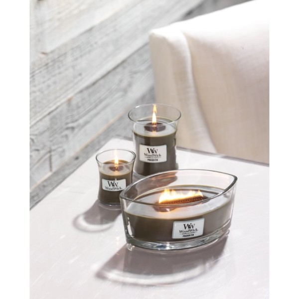 Фото - Свеча стекло Woodwick Mini Frasier Fir (Пихта Фразера) 85г (98175E)