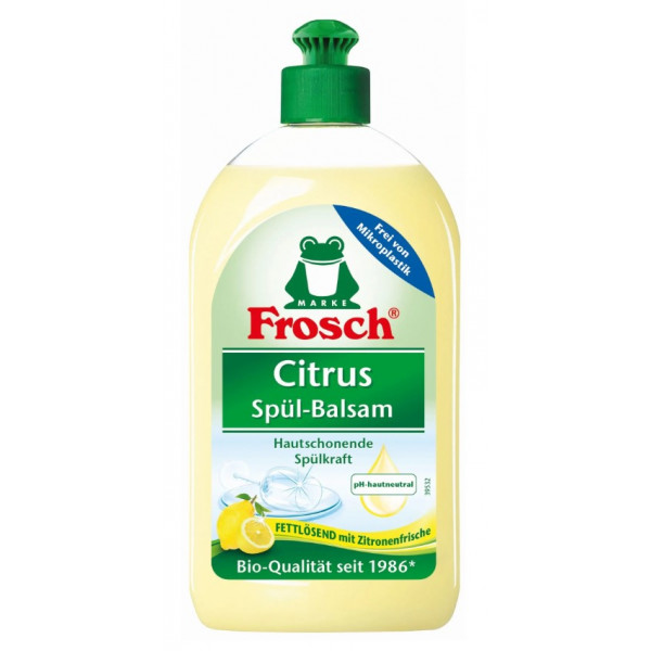 Фото - Средство для ручного мытья посуды Frosch Бальзам Лимон 500мл