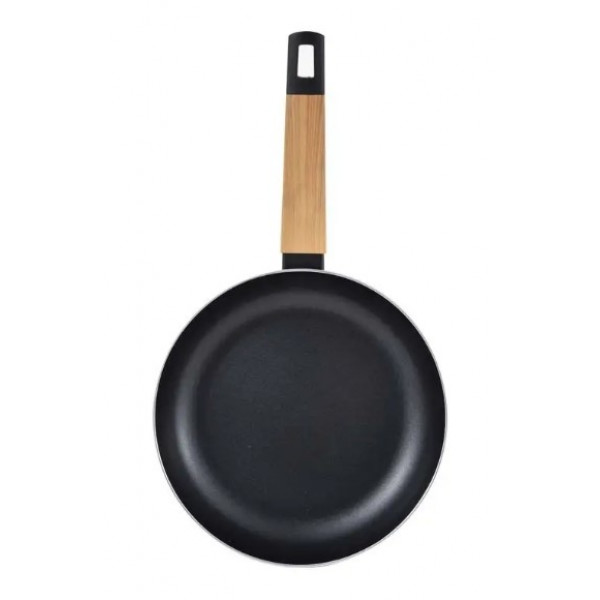 Фото - Сковорода універсальна Bergner Earth Black 20 см (BG-34622-BK)