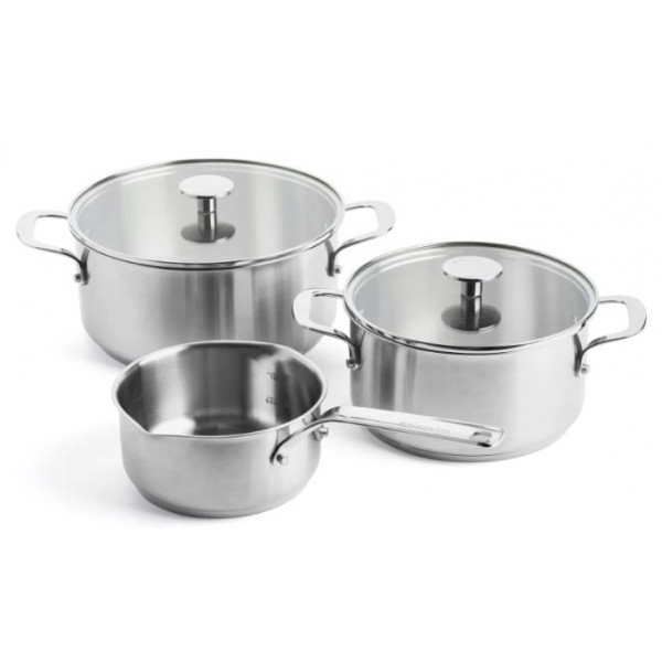 Фото - Набор посуды KitchenAid 16/20/24 см, 1.5/3.1/4.8 л 5 пр. (CC005088-001)