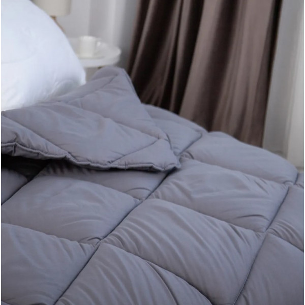 Фото - Ковдра зимова двоспальна євро ТЕП Alaska 200х220 см Серый (1-00154_28262)