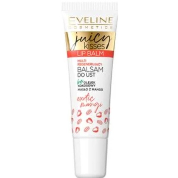 Фото - Бальзам для губ EVELINE Juicy Kisses: Mango Smoothie 12 мл (5903416007418)