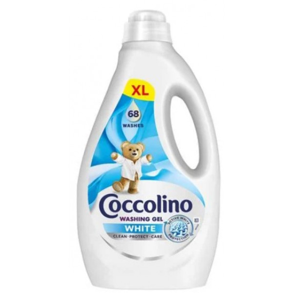 Фото - Гель для прання Coccolino CARE д/білих речей 2,72 л