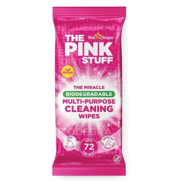 Фото - Салфетка бытовая PINK Stuff для чистки поверхностей универсальные 72 шт. (PSWWSU72)