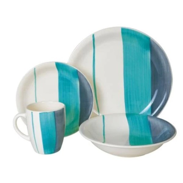 Фото - Тарелка суповая Keramia 21 см Blue Turquoise (24-237-094)