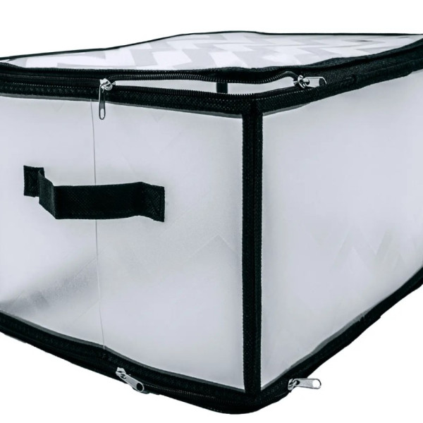 Фото - Короб для хранения Homax складаний на блискавці Zigzag 40x30x25 см (ZSH23L)