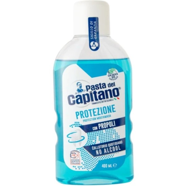 Фото - Ополіскувач для порожнини рота Pasta Del Capitano PROTEZIONE 400 мл (PMP400)