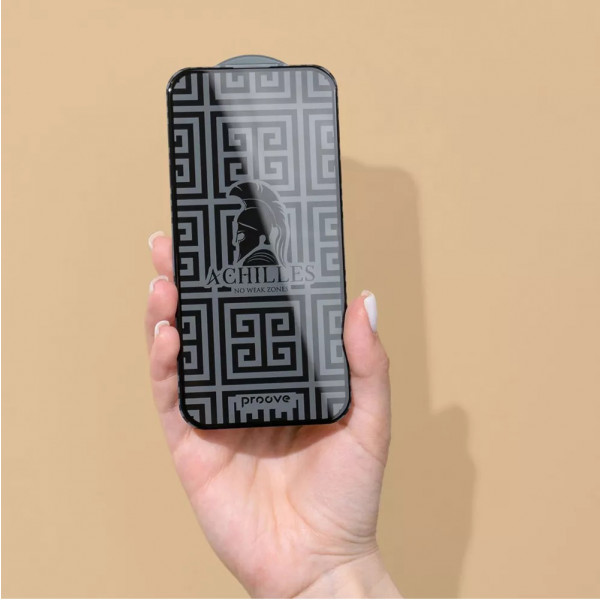 Фото - Захисне скло для смартфону Proove Achilles iPhone 12 Pro Max Black (PGPAIP12PM01)