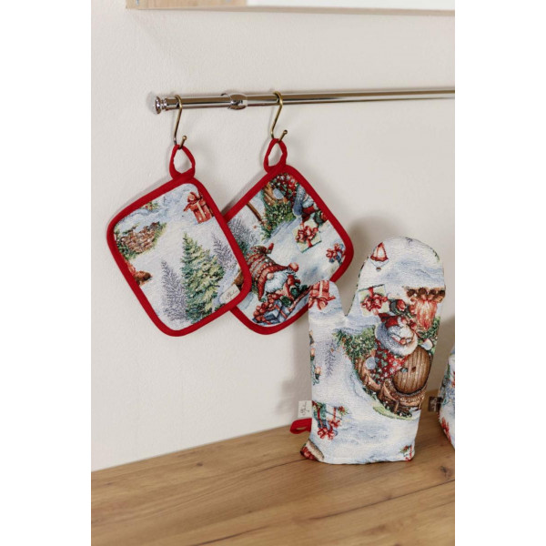 Фото - Прихватка Прованс Різдвяне багаття 20х20 см (038400)