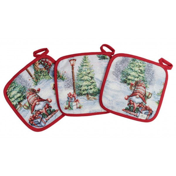 Фото - Прихватка Прованс Різдвяне багаття 20х20 см (038400)
